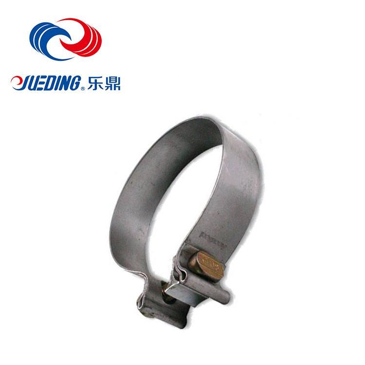 304 Stainless Steel Turbo Exhaust System Pipe V Band Clamp