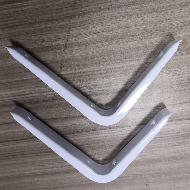 Heavy Duty Simple Design Metal Shelf Support L Shaped Wall Bracket for Hotel