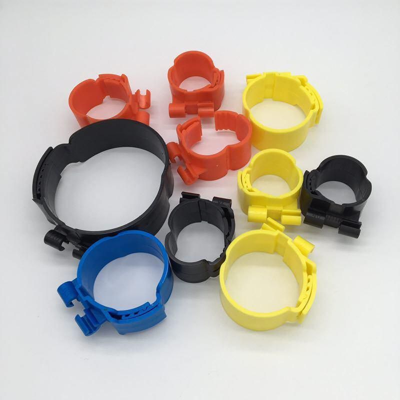 Copper Insulation Pipe Refrigeration Plumbing Tube Plastic Clamp Fitting
