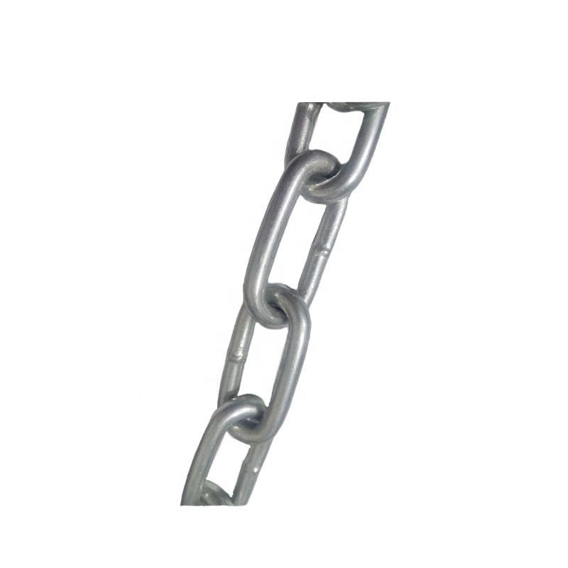 G30 Hot DIP Galvanized Hardware DIN763 Long Link Chains