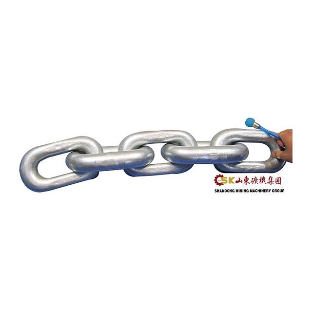 Coal Mining Scraper Conveyors Traction Chains 18*60 mm High Strength Steel Link Chains