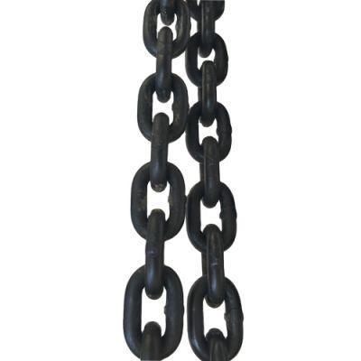 G80 Hoist Lifting Link Chain Black Alloy Steel Chain
