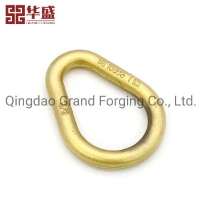 High Quality 1 5/8&quot; Rigging Forged Pear Shape Sling Link/Ring