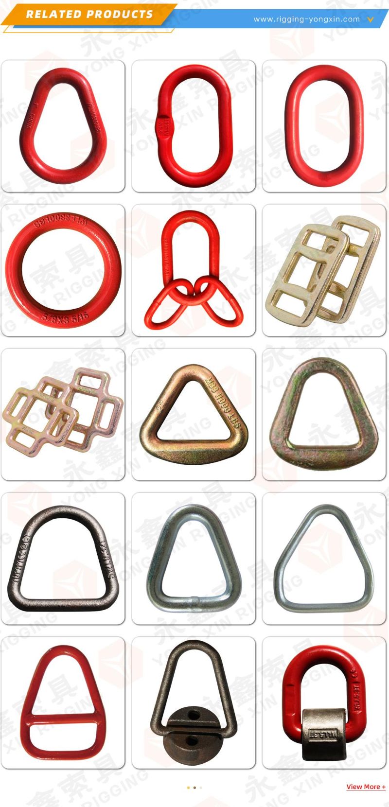 2′ ′ Forged One Way Buckle, One Way Lashing Buckle