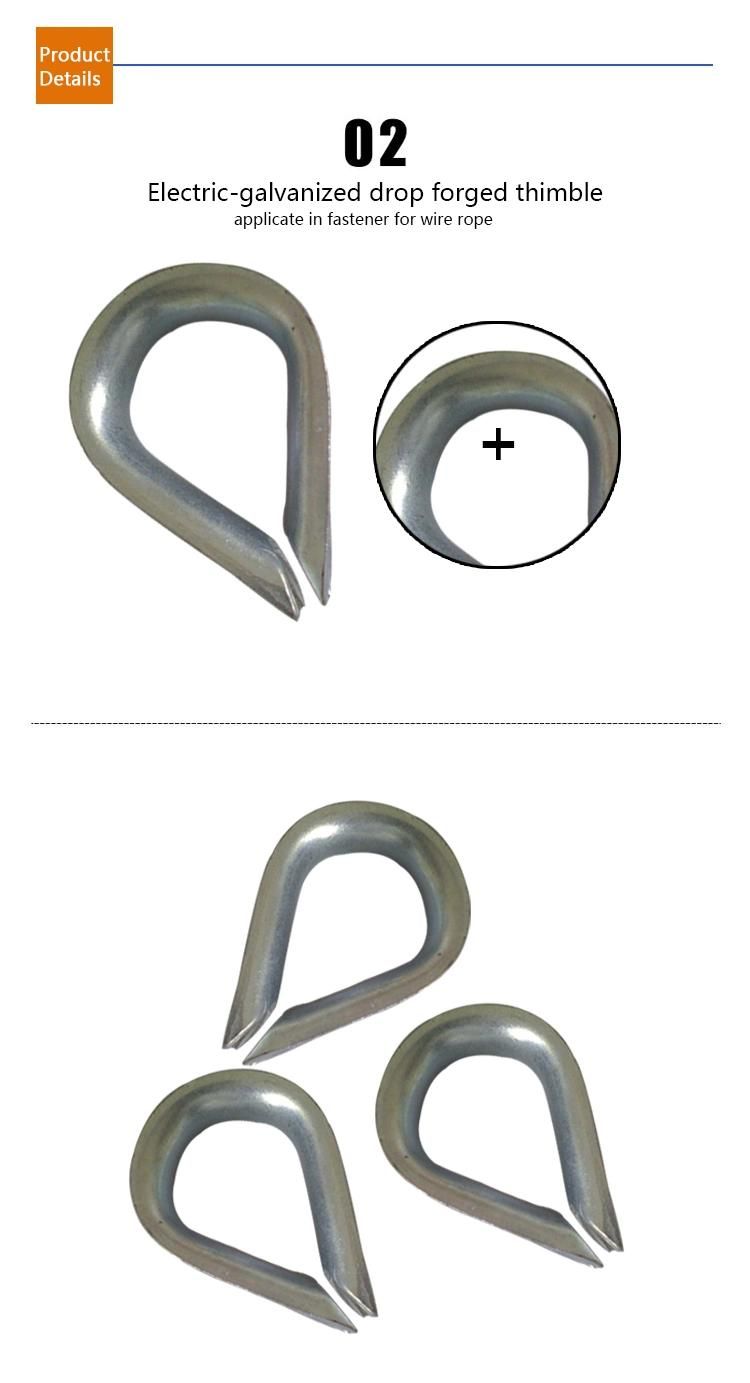 Hardware Rigging European Type Commercial Thimble