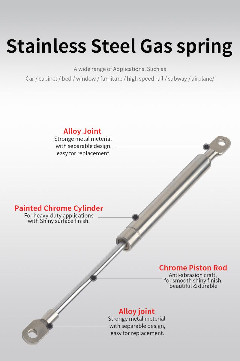 Qpq Piston Gas Springs for Different Applications