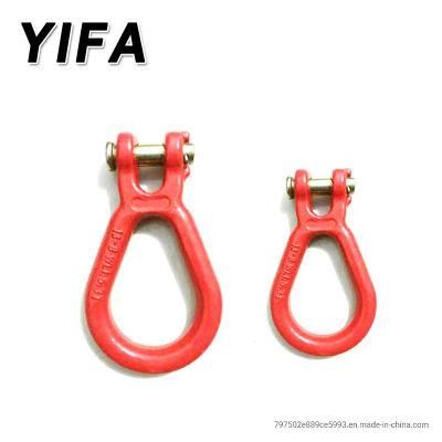 Powder Plastified Clevis Pear Shaped Ring
