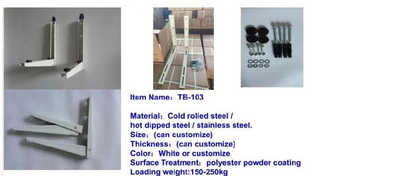 Retekool Welded Metal AC Support Bracket for Air Conditioner Outdoor Unit