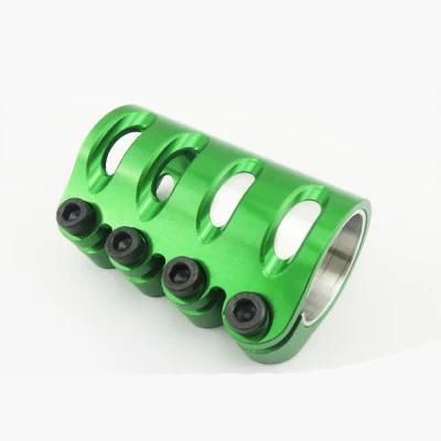 Pipe Aluminium CNC Machining Parts Scooter Clamp with High Quality