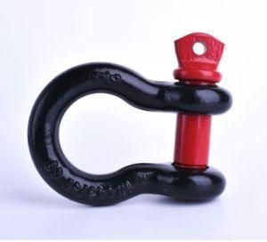 European Type High Quality Galvanized D Shackles From China Bow Shackle