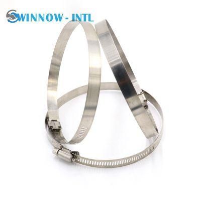 W2 Stainless Steel American Type Hose Pipe Multi-Function Galvanized Clamp