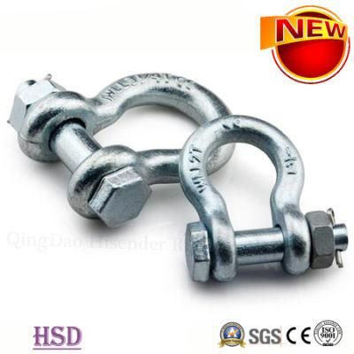 Rigging Manufacturer Us Galvanized Lifting Chain G2130 Shackle