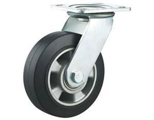 6&quot; X 2&quot; Heavy Duty Rubber on Aluminum Wheel Casters