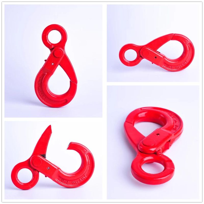 Drop Forged G80 Eye Self-Locking Safety Hook