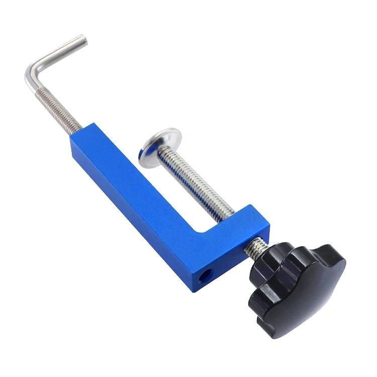 Woodworking G Clamp Universal Fence Clamp Aluminum Alloy Adjustable Fixing Clamp Universal Fence Clamp