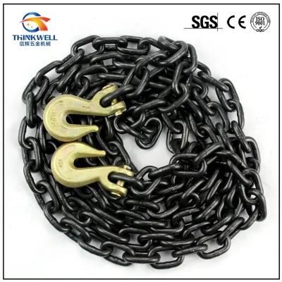 Black Truck Binder Transport Chain with Clevis Hook