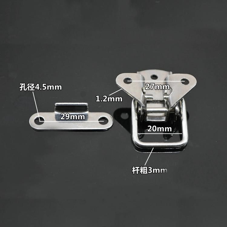F2 Mini Steel Toggle Latch with Hook