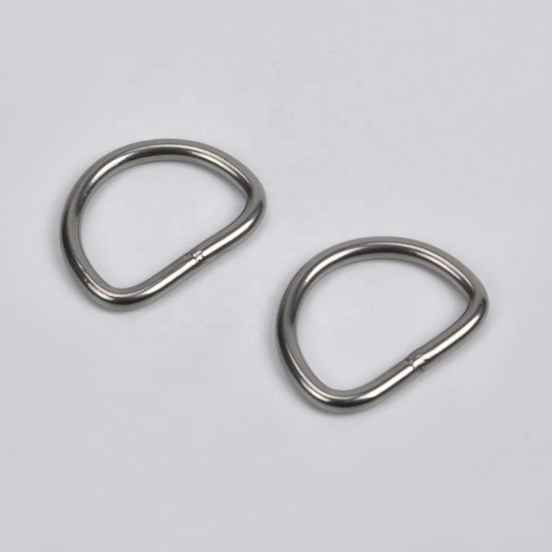 Kingslings 316 Marine Grade Stainless Steel Welded D Ring