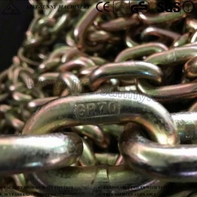 1/2&quot; G70 Transport Chain Lashing Chain Alloy Steel Link Chain