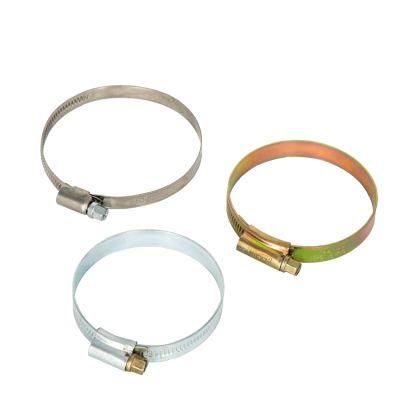 304 Stainless Steel British Type Hose Clamps 25mm Diameter