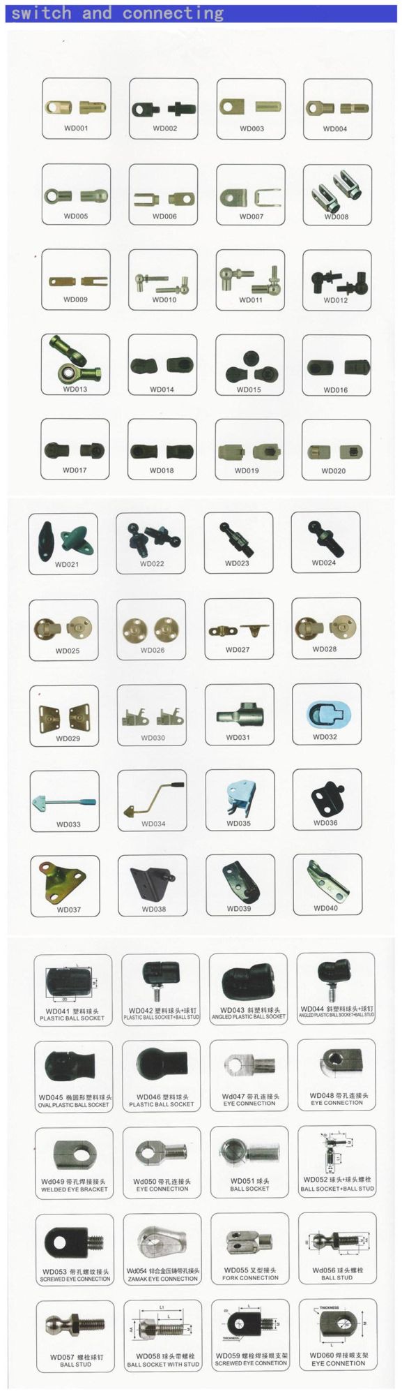 Hydraulic Gas Spring for Bed Lifting Color Cusztomized 1000n Supporting Gas Strut for Board Support