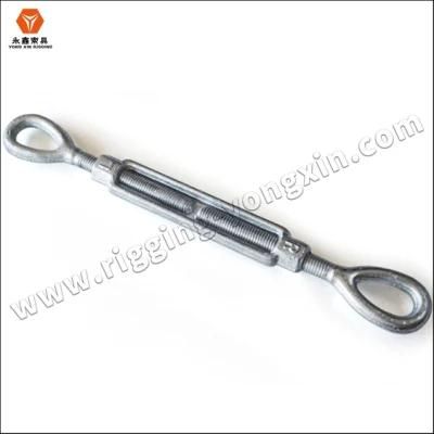 High Quality DIN1480 Galvanized Drop Forged Eye Hook Turnbuckle