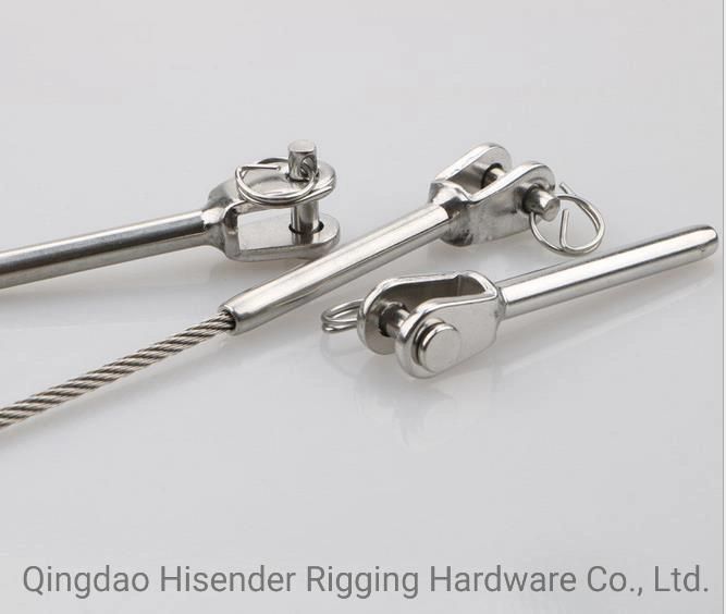 Rigging Hardware AISI316 Swage Closed Body Turnbuckle with Fork End