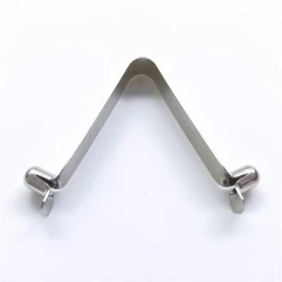 Good Quality Push Type Twin Button Spring Clip