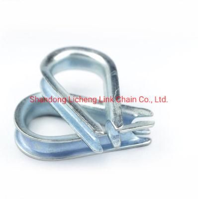 China Galvanized DIN 6899A Wire Rope Thimble
