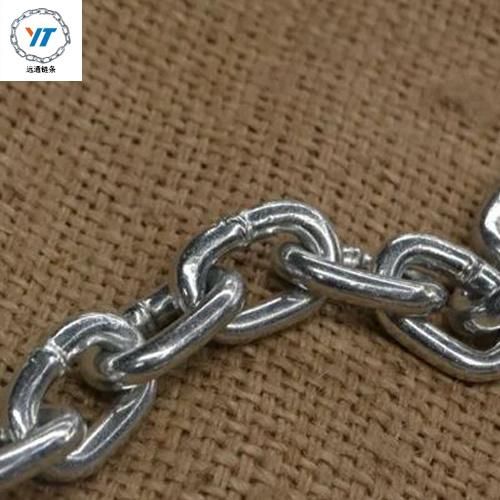 Welded Stainless Steel DIN766 Short Link Chain