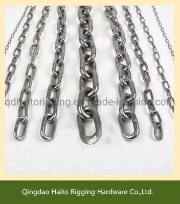 AISI304/AISI316 Durable Link Chain of DIN5685 DIN763 DIN766 DIN764