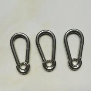 Stainless Steel 304 or 316 DIN 5299 Snap Hook with Eyelet