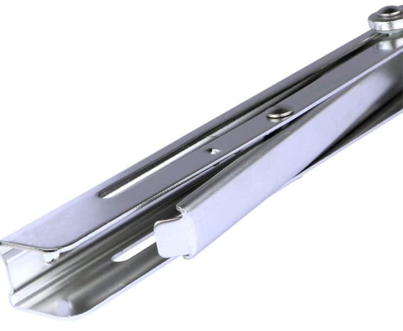 Heavy Duty Stainless Steel Folding Shelf Bracket, Collapsible L Angle Wall Mounted Table Bracket