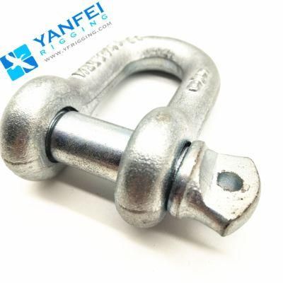 G210 Chain Shackle, Us Type Screw Pin Drop Forged