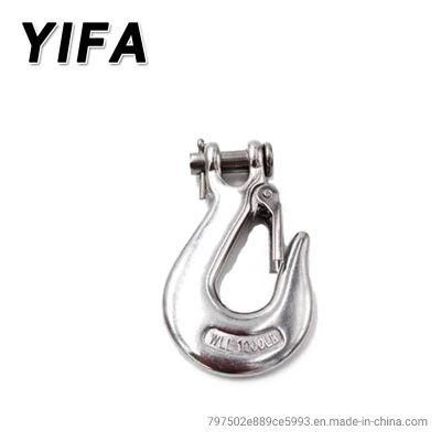 Stainless Steel Clevis Slip Hook with Latch