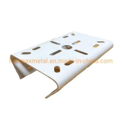 White Powder Coated Carbon Steel Bracket for Office Furniture