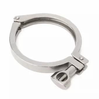 Heavy Duty High Hardness Stainless Steel Investment Casting Hoop Pipe Fittings Clamp