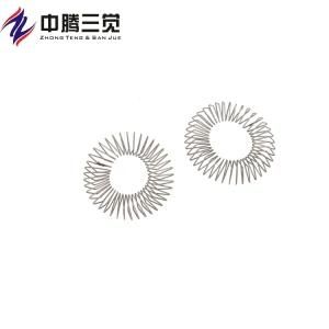 Custom Shaped Coil Square Compression Spring Contact Welded