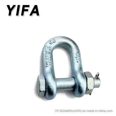 Galvanized Us Bolt Type Chain Shackle G2150 Shackle