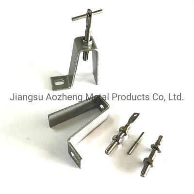 Stainless Steel SS304 Mounting Stone Cladding Marble Angle Z Anchor Metal Bracket