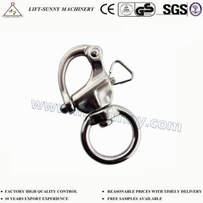 304 316 Stainless Steel Swivel Round Ring Snap Shackle