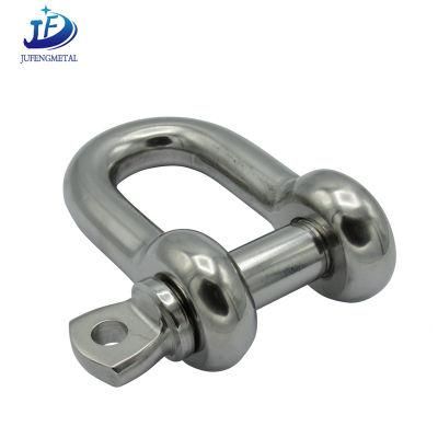 Hot Selling Stainless Steel 304/316 Us Type Straight D Shackle