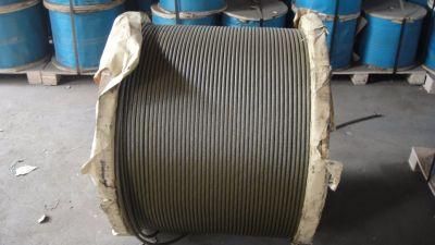 High Quality Ungalvanized Lifting Cable 6X25fi with Steel Core