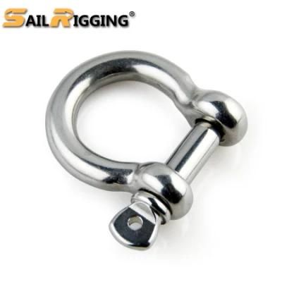 High Polished Stainless Steel Drop Forged Anchor D Shackles