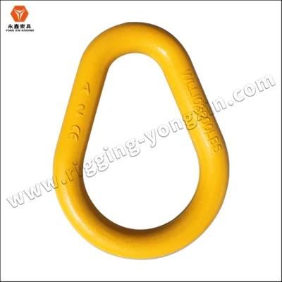Factory Direct Sale Alloy Steel Forged Pear Shape Master Lifting Link for Chain Lifting|Forged Pear Shape Link|Master Link