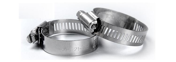 American German Type Stainless Steel Wing Nut Hose Clamp