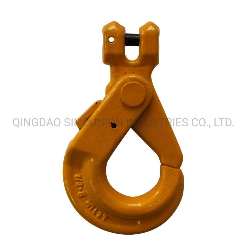 G80 U. S. Type Clevis Self-Locking Safety Hook