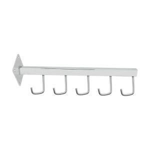 Factory Wholesale Wall Hooks Garment Clothing Hook Metal Storage Shelf