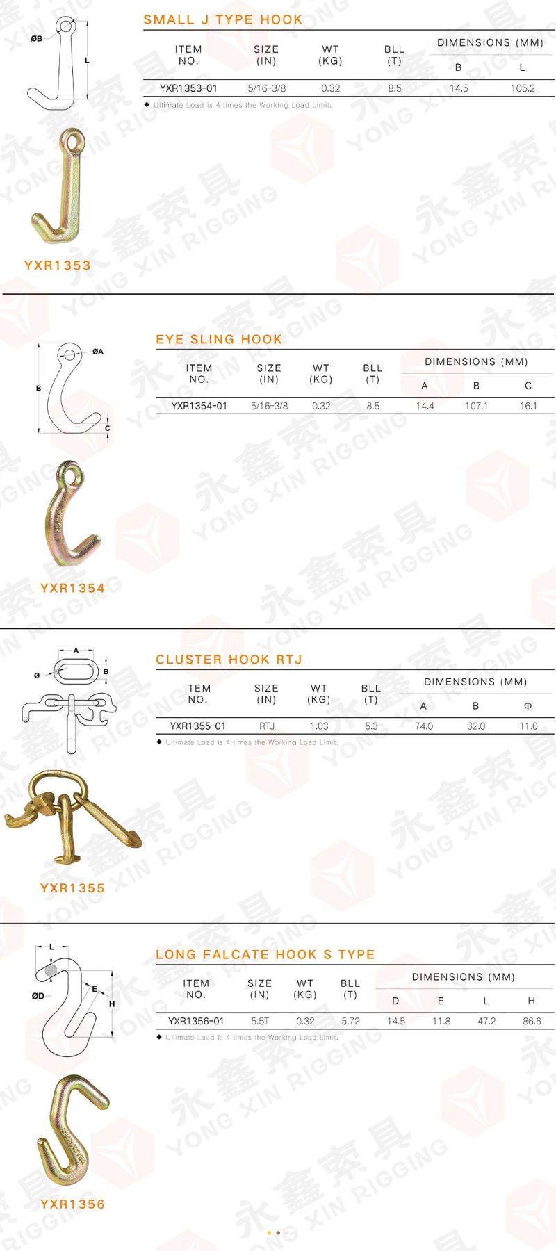 Wholesale G70 Tow Chain with Rtj Hook Cluster and Accessories