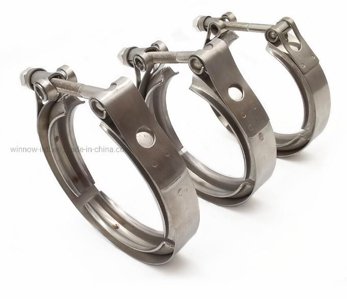 Clamp with Flange Kits Standard Exhaust V Band Hose Clamp